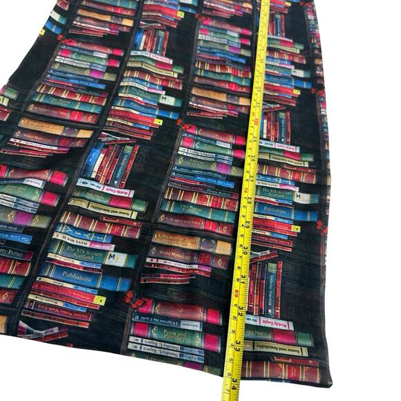 Book Patterned Infinity Scarf Fall Bookworm Reader Gift Fall Cozy - Picture 5 of 7